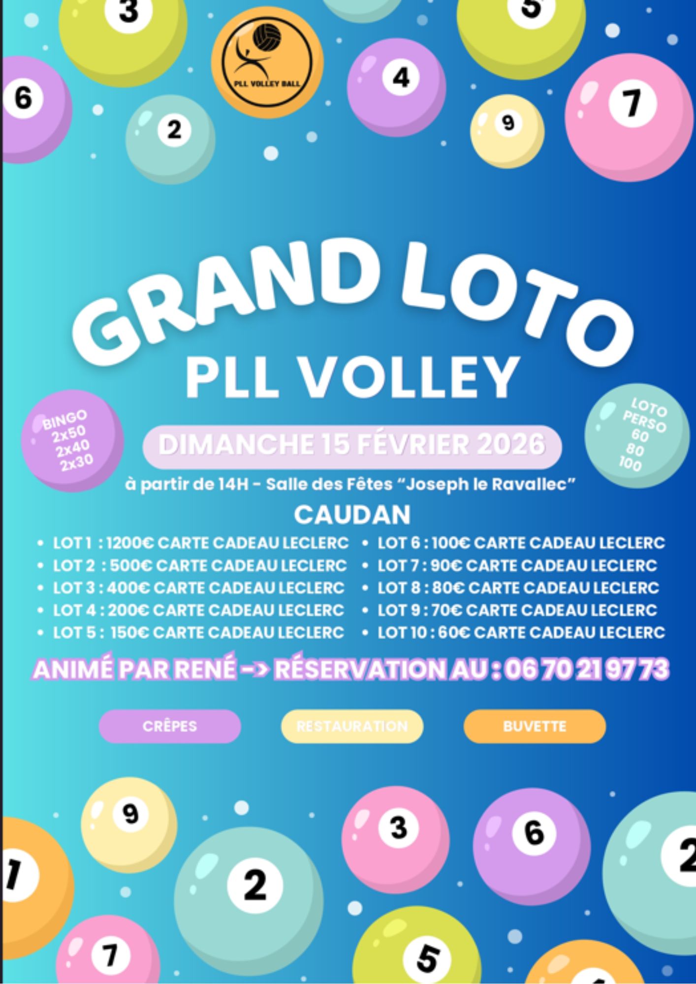 Copie de Orange Bordeaux Beige Atelier cuisine spécial chandeleur Affiche Poster